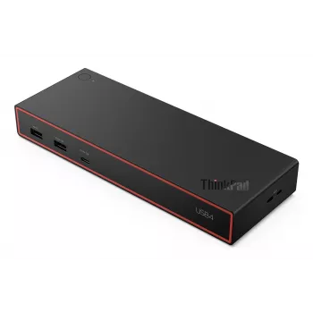 Lenovo ThinkPad USB4 Dock 5000 con filo Thunderbolt 4 nero