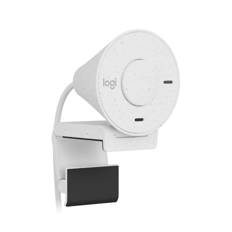 LOGITECH Brio 300 Webcam Full HD - bianco sporco