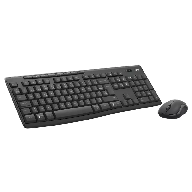 Logitech MK370 Combo for Business – Tastiera e mouse wireless a grandezza naturale