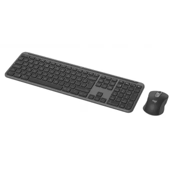 LOGITECH Signature schlank Combo Mk950 - Tastiera/mouse wireless - Graphite - Qwerty US/Int'l