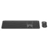 LOGITECH Signature schlank Combo Mk950 - Tastiera/mouse wireless - Graphite - Qwerty US/Int'l