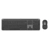 LOGITECH Signature schlank Combo Mk950 - Tastiera/mouse wireless - Graphite - Qwerty US/Int'l