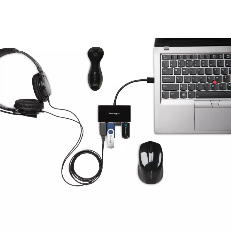 Kensington UH4000 Hub USB 3.0 a 4 porte