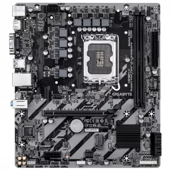 Scheda madre GIGABYTE H810M H Micro ATX, chipset Intel H810, LGA 1851, DDR5, 2x DIMM fino a 128 GB, PCIe 4.0, HDMI 2.1