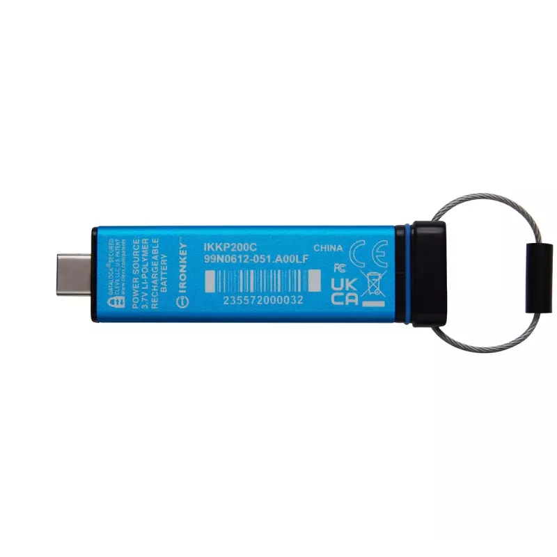 CHIAVETTA 512GB Kingston IronKey Keypad 200C AES-256 USB-C retail