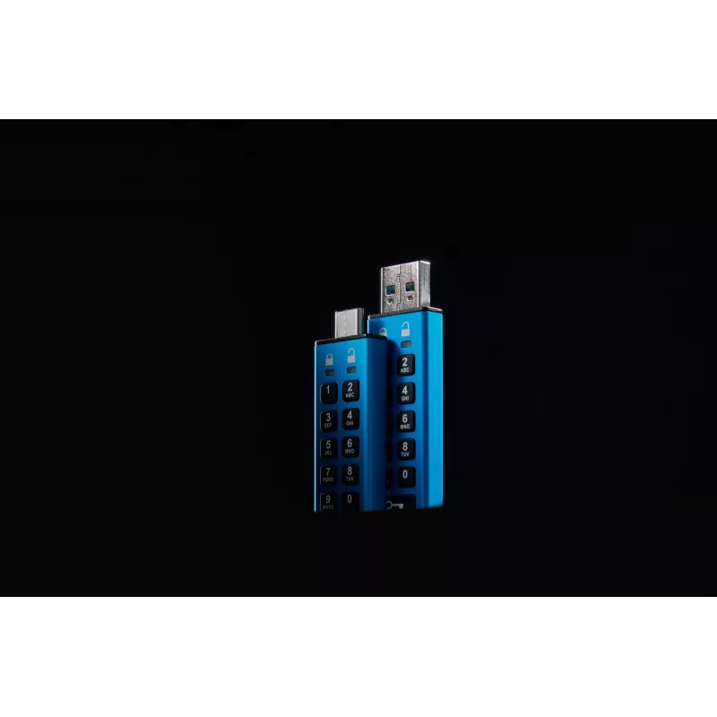 Kingston Technology IronKey 64GB Keypad 200, FIPS 140-3 Level 3, AES-256 con crittografia hardware