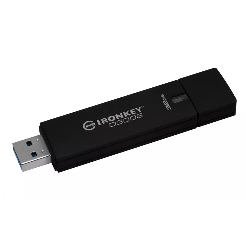 Kingston IronKey D500S chiavetta USB da 32 GB, FIPS 140-3 Level 3, AES-256