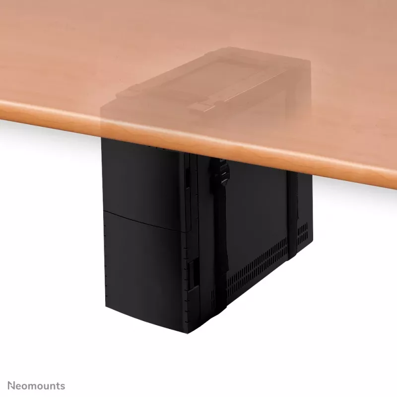 Neomounts CPU-D025BLACK supporto CPU - max 20 kg - universale, supporto CPU da scrivania, 20 kg, Nero, Acciaio, Taiwan, 700 mm
