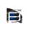 Kingston Technology DataTraveler 64GB USB3.2 Gen 1 Exodia M (Nero + Blu) – 2 pezzi