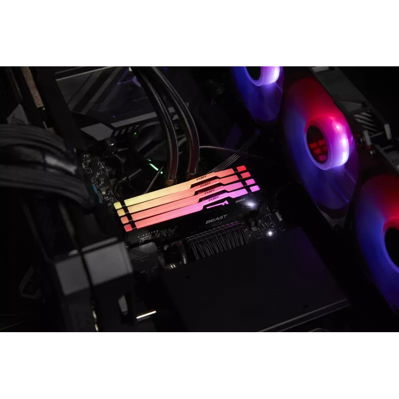 Kingston Technology FURY Beast 64GB 5600MT/s DDR5 CL40 DIMM (Kit da 2) RGB