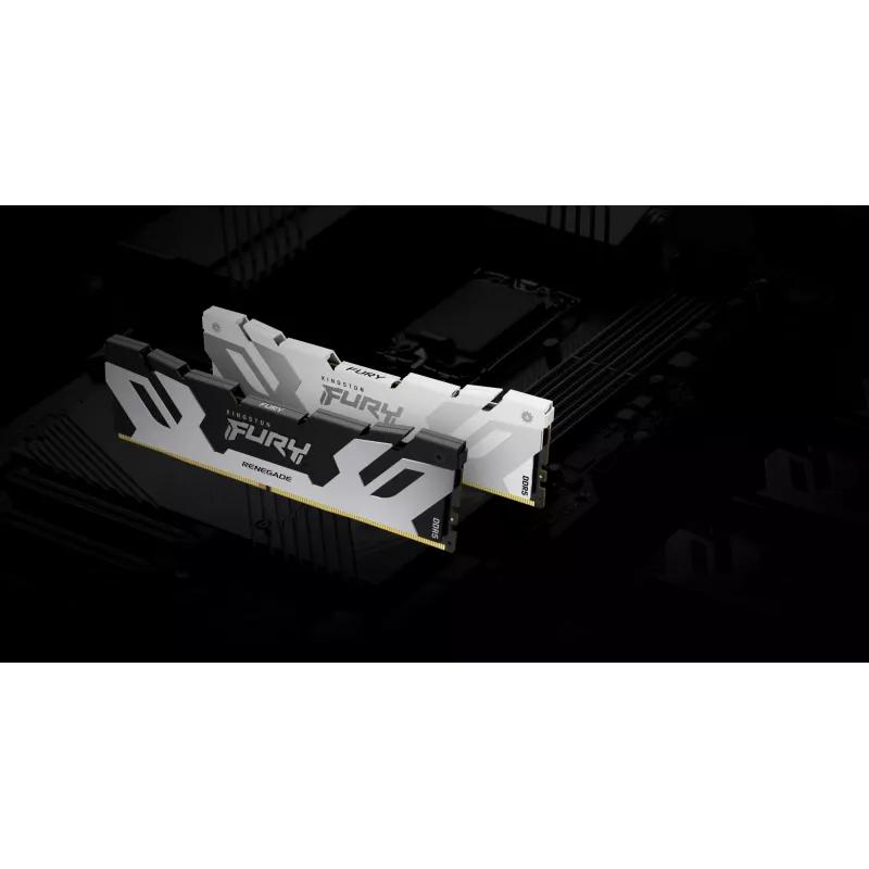 Kingston Technology FURY 32GB 7200MT/s DDR5 CL38 DIMM (Kit da 2) Renegade Silver XMP