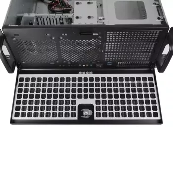 Chieftec UNC-409S-B-OP case per computer, Rack, Nero
