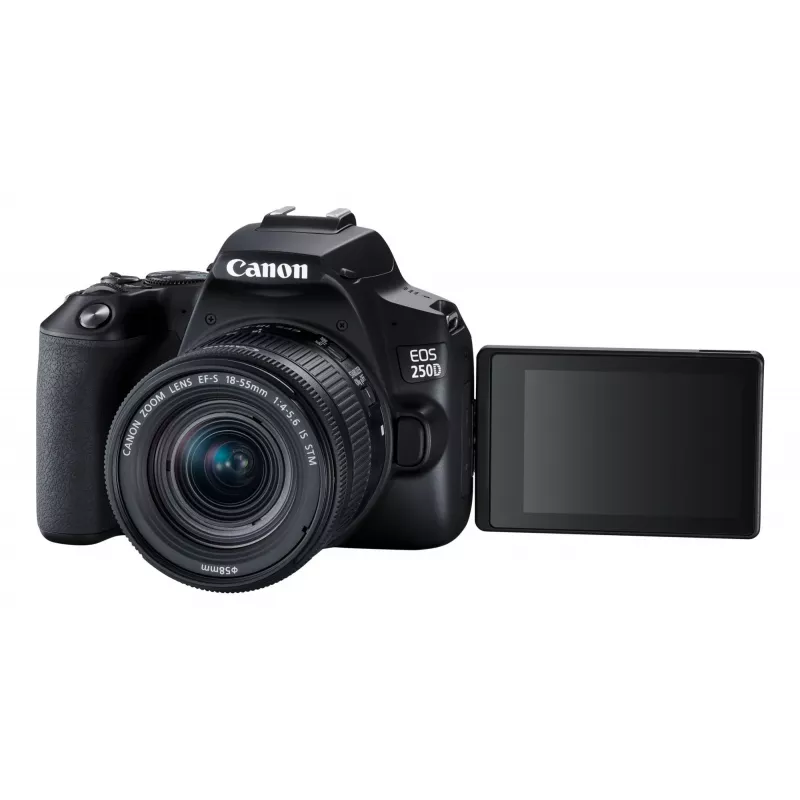 Canon EOS 250D+EF-S 18-55mm Kit fotocamera reflex 24,1 MP CMOS 6000 x 4000 Pixel Nero