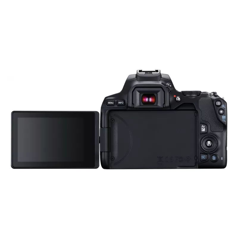Canon EOS 250D+EF-S 18-55mm Kit fotocamera reflex 24,1 MP CMOS 6000 x 4000 Pixel Nero