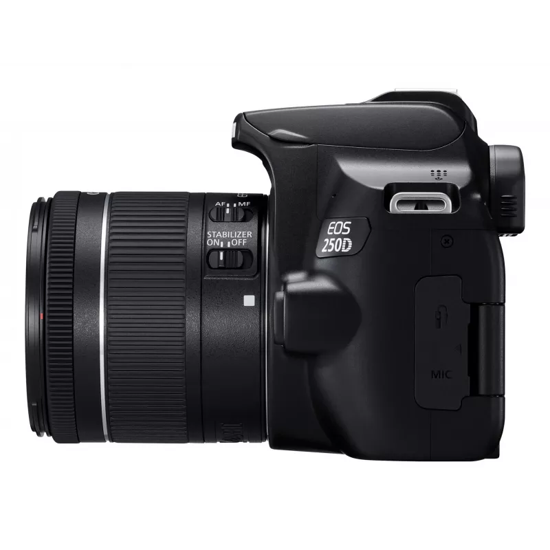 Canon EOS 250D+EF-S 18-55mm Kit fotocamera reflex 24,1 MP CMOS 6000 x 4000 Pixel Nero