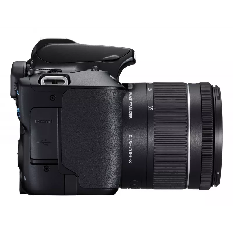 Canon EOS 250D+EF-S 18-55mm Kit fotocamera reflex 24,1 MP CMOS 6000 x 4000 Pixel Nero