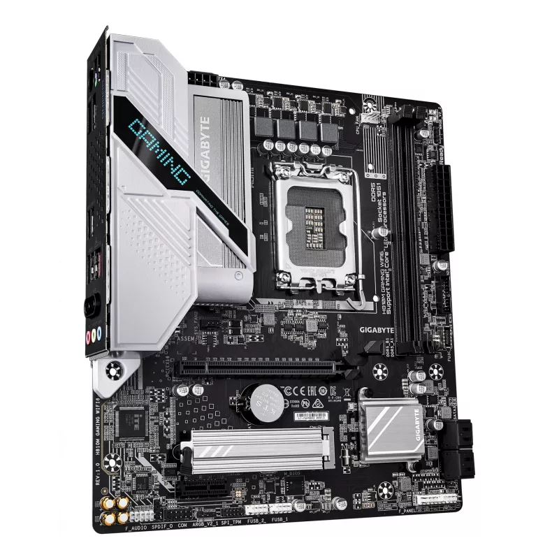Scheda madre GIGABYTE H810M GAMING WIFI6, Intel Core Ultra, LGA 1851, Micro ATX