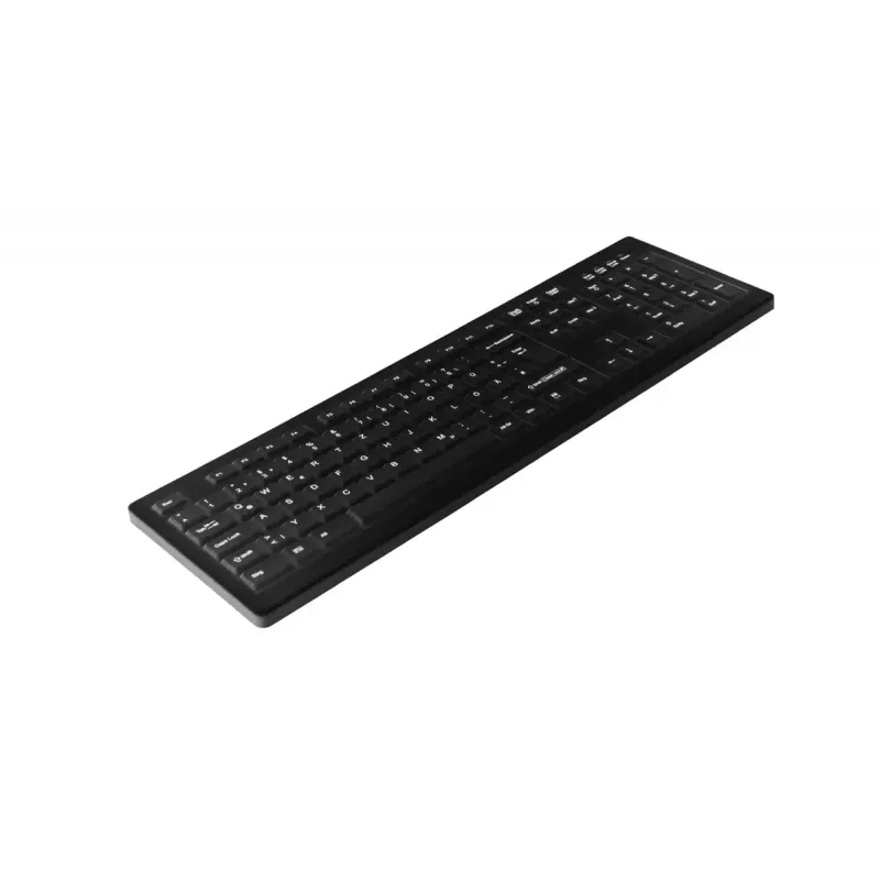 Tastiera Contour Design Active Key AK-C8100 Medicale RF Wireless QWERTZ Tedesco nero