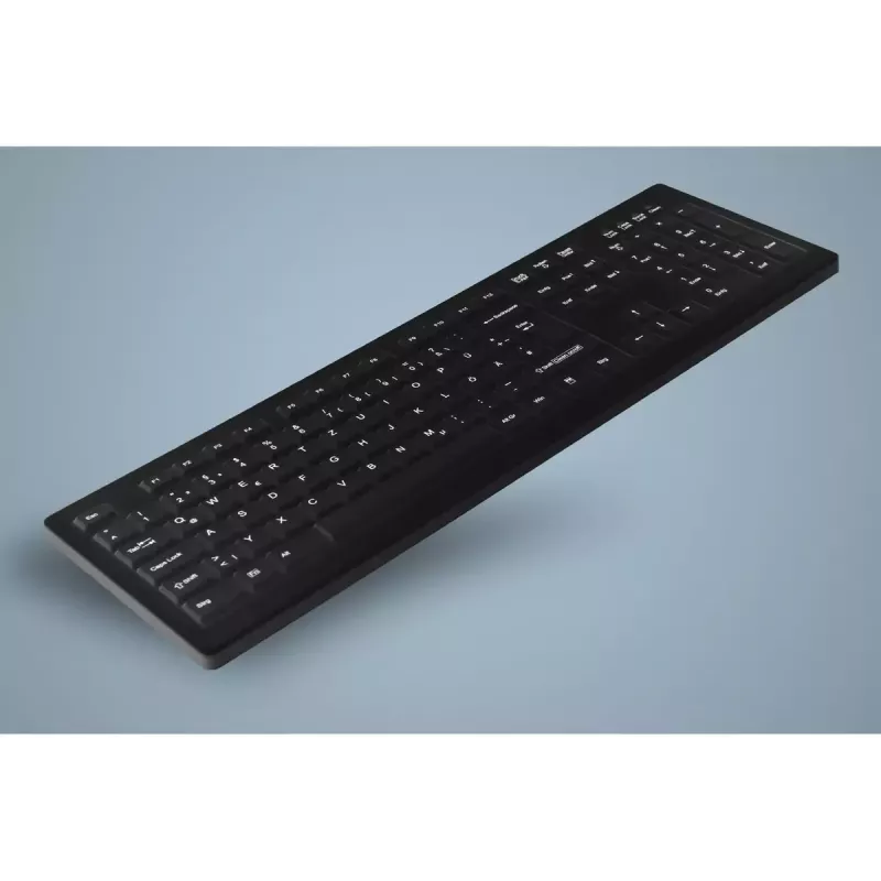 Tastiera Contour Design Active Key AK-C8100 Medicale RF Wireless QWERTZ Tedesco nero