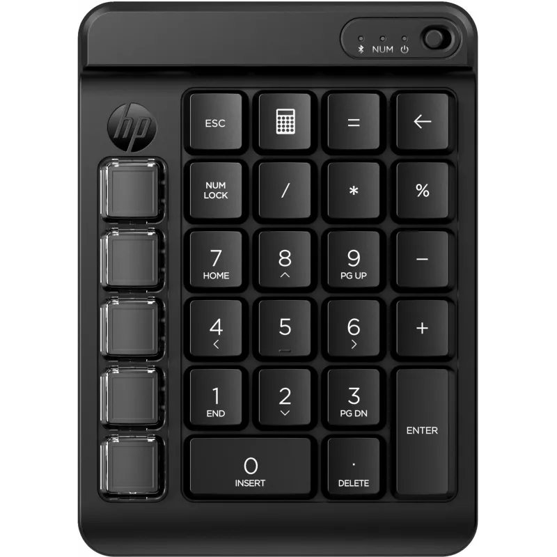 Tastiera wireless programmabile HP 435, Bluetooth, nero