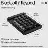 Tastiera wireless programmabile HP 435, Bluetooth, nero