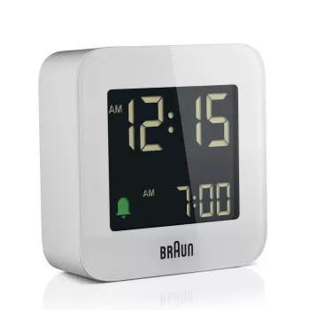Sveglia digitale Braun BC08 bianco