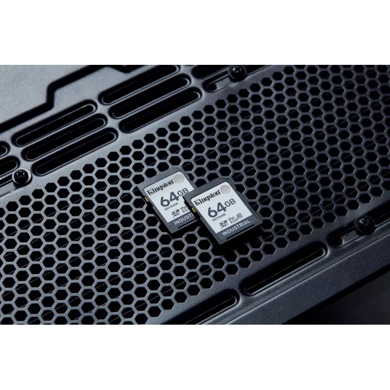 Kingston Technology 64 GB SDXC memoria flash industriale UHS-I pSLC