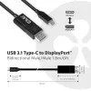 CLUB3D cavo USB Type-C a DP 1.4 8K60Hz M/M 1,8m/5,9ft