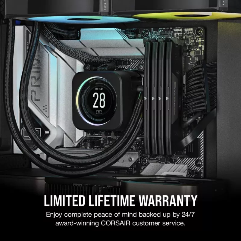 Memoria CORSAIR 32GB (2x16GB) DDR5 DRAM 6000MT/s CL36 kit AMD Expo & Intel XMP Vengeance