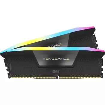 Memoria CORSAIR 32 GB DDR5 (2x16 GB) DRAM 7000 MT/s CL34 kit di memoria Vengeance RGB nero
