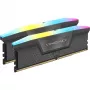 DIMM 64 GB DDR5-6000 (2x 32 GB) kit dual, memoria grigio, CMH64GX5M2B6000Z30, Vengeance RGB, INTEL XMP, AMD EXPO