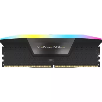 CORSAIR memoria 192GB DDR5 RGB (4x48GB) DRAM 5200MT/s CL38 kit di memoria Vengeance – nero