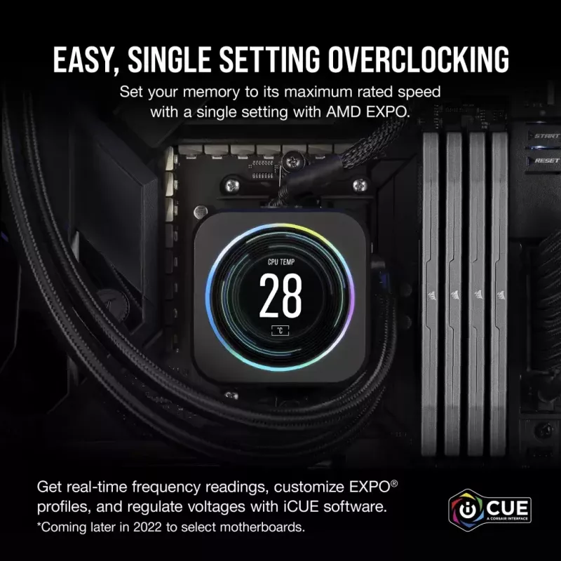 96GB PC 7000 CL40 CORSAIR KIT (2x48GB) VENGEANCE blu retail