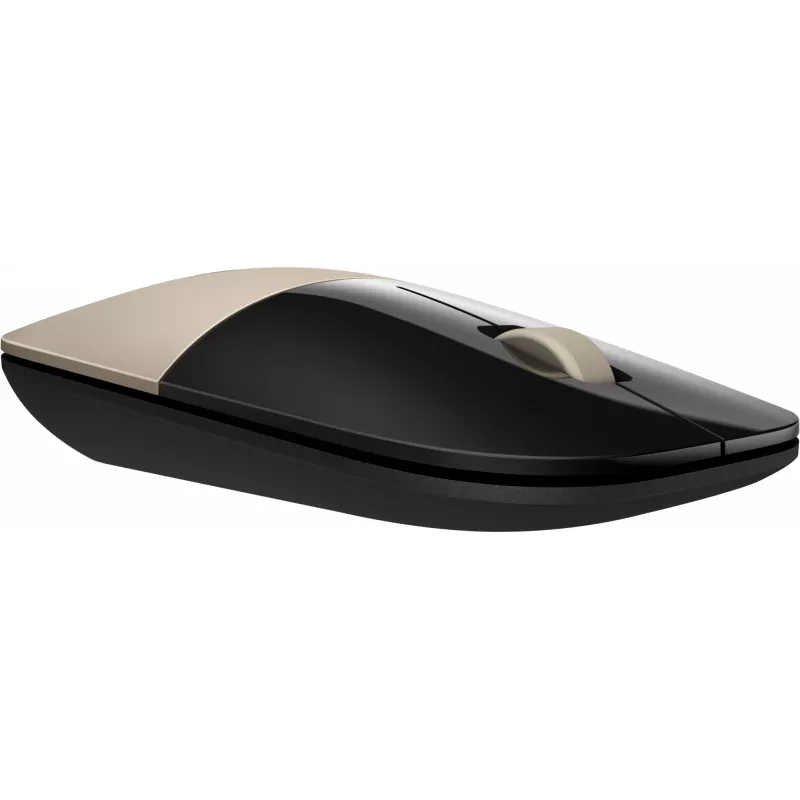 HP Z3700 Oro mouse wireless, ambidestro, ottico, RF Wireless, 1200 DPI, oro