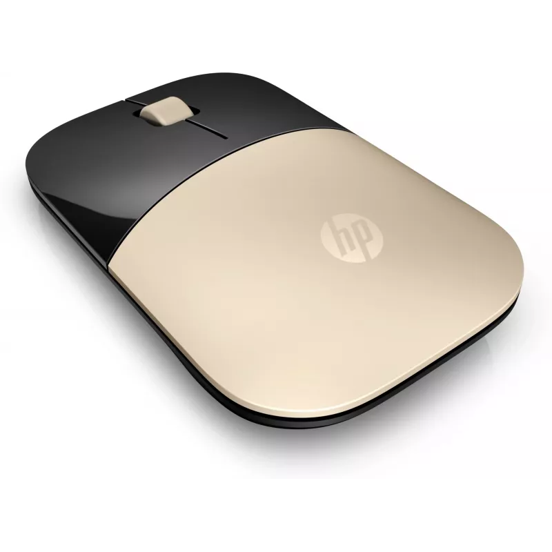 HP Z3700 Oro mouse wireless, ambidestro, ottico, RF Wireless, 1200 DPI, oro