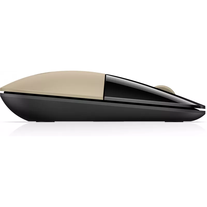 HP Z3700 Oro mouse wireless, ambidestro, ottico, RF Wireless, 1200 DPI, oro