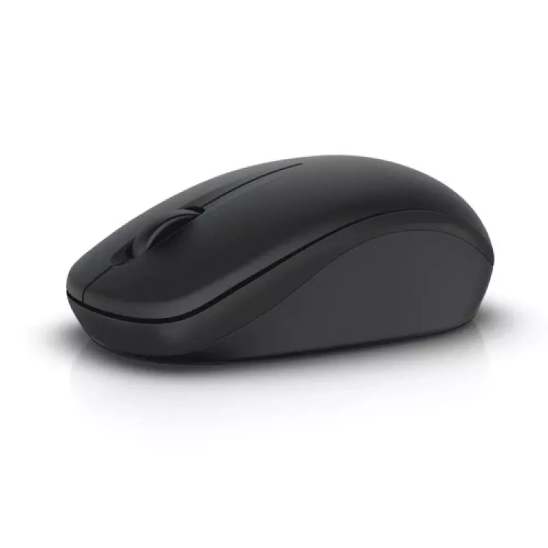 DELL nero mouse wireless WM126, ambidestro, ottico, RF Wireless, 1000 DPI, nero
