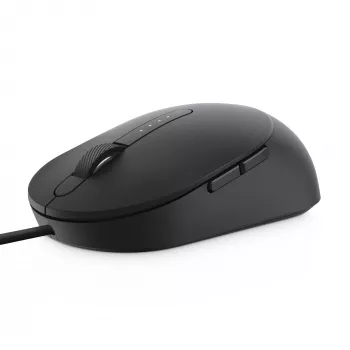 DELL Pro Mouse con filo - MS3220 - nero, ambidestro, laser, USB Type-A, 3200 DPI, 2 ms, nero