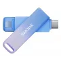 WESTERN DIGITAL SanDisk Creator Phone Drive - 128 GB chiavetta USB - USB-C/Lightning - blu