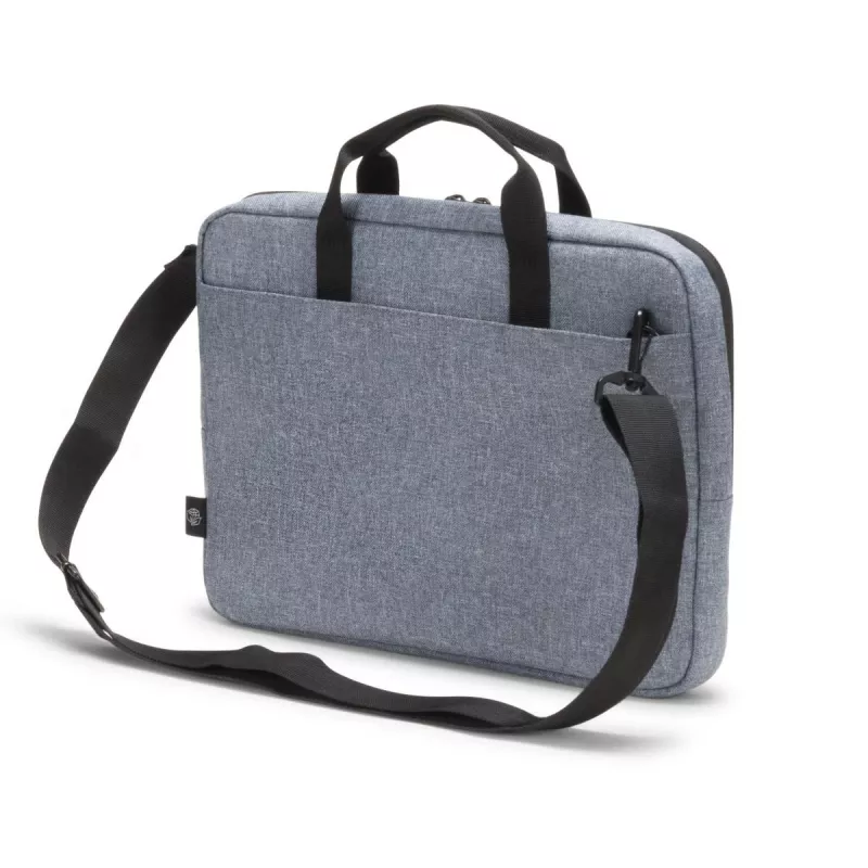 DICOTA Eco Motion sottile – Borsa per notebook 14-15,6 pollici – Blu denim / Poliestere RPE 600d