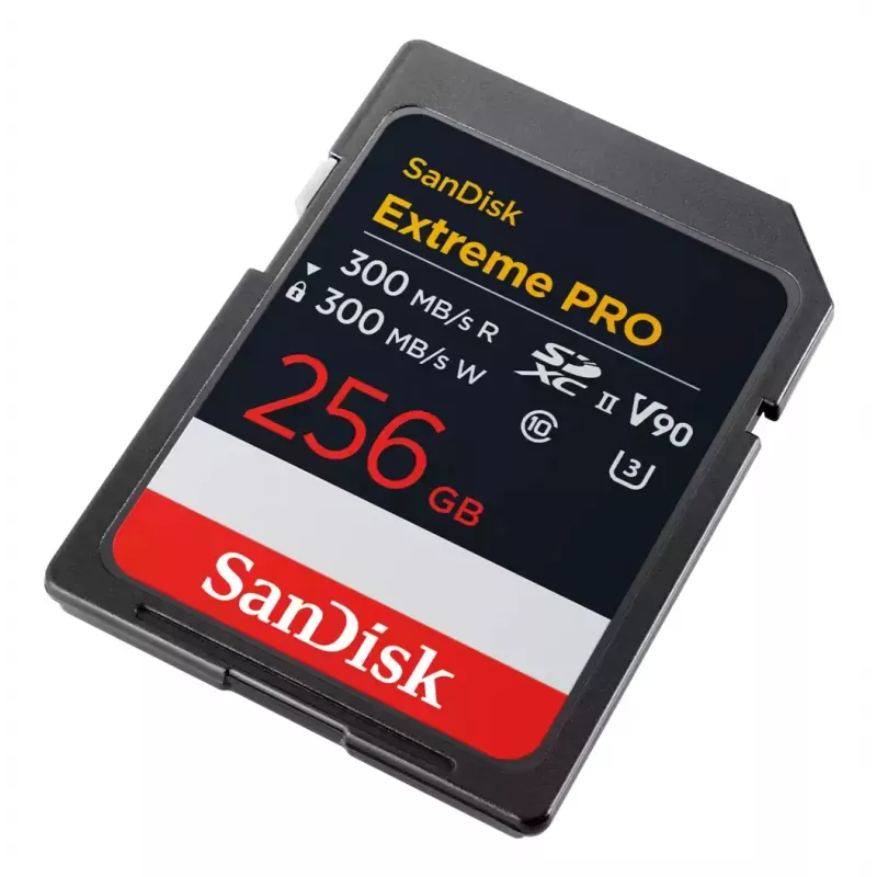 Memoria flash SanDisk Extreme PRO 256 GB UHS-II SDSDXDM-256G-GN4IN