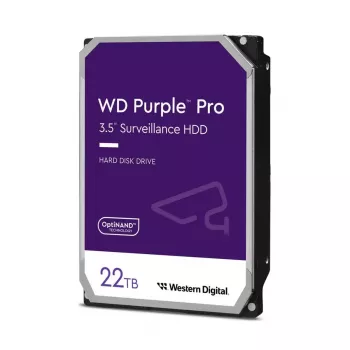 WESTERN DIGITAL Disco fisso - Wd Purple Pro WD221PURP - 22 TB - SATA 6 Gbit/s - 3,5 pollici - 7200 giri/min - 512 MB Cache