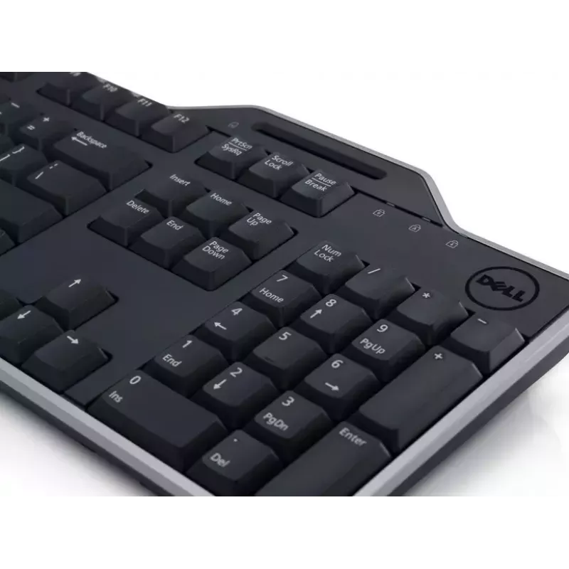 Tastiera DELL KB813 universale USB QWERTZ tedesco Nero