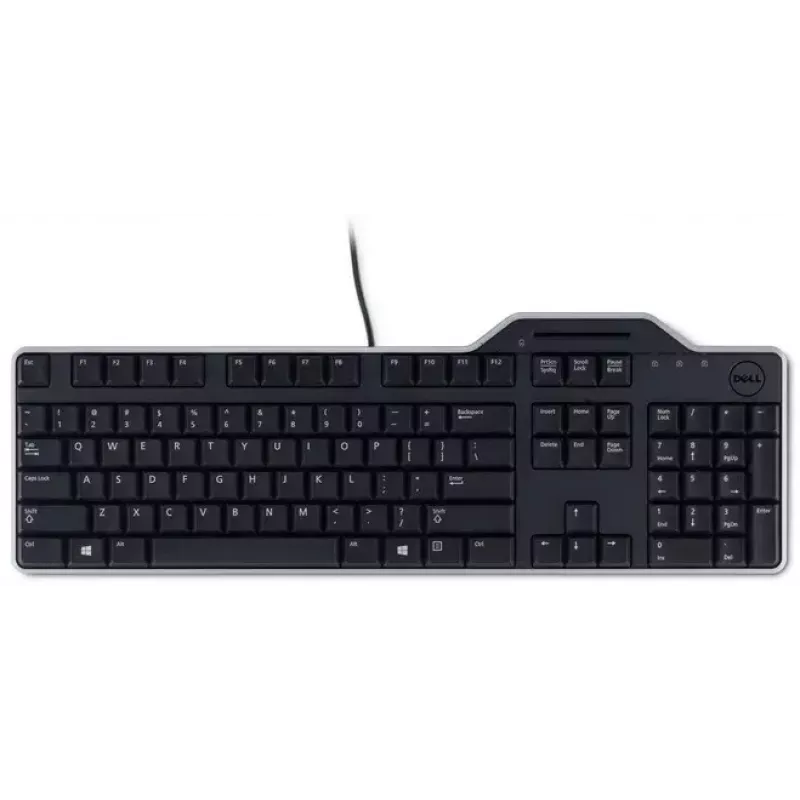 Tastiera DELL KB813 universale USB QWERTZ tedesco Nero