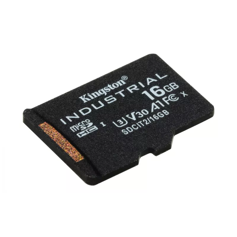 Kingston Technology 16GB microSDHC Industrial C10 A1 pSLC Card confezione singola senza adattatore