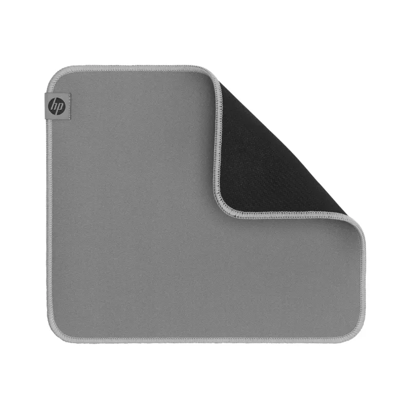 HP 100 Tappetino mouse disinfettabile, Grigio, Tinta unita, Poliestere, Gomma