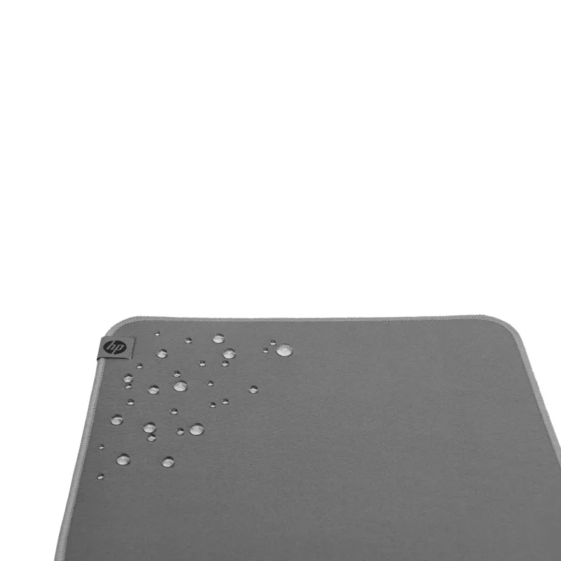 HP 100 Tappetino mouse disinfettabile, Grigio, Tinta unita, Poliestere, Gomma