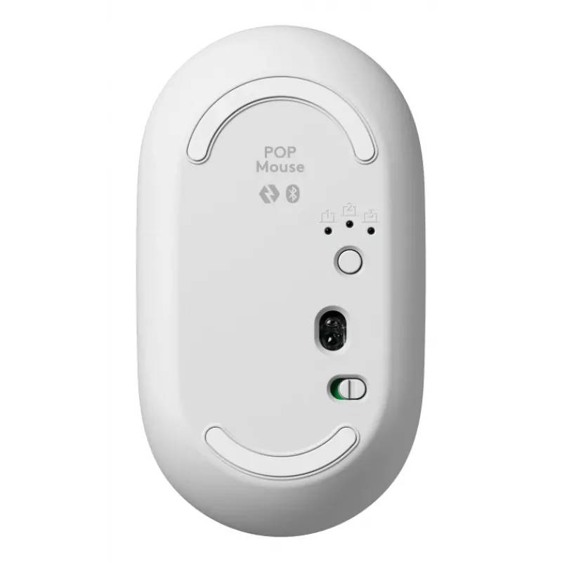 Logitech POP Icon Combo Tastiera mouse universale Bluetooth QWERTY US International Arancione Bianco