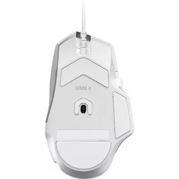 LOGITECH G502 X Mouse da gaming - USB - bianco