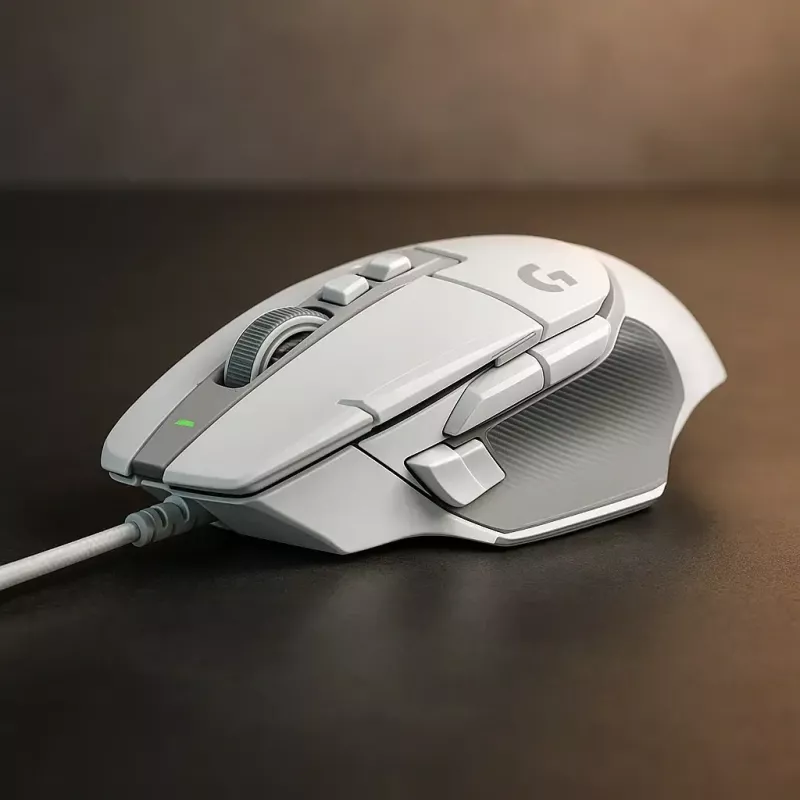 LOGITECH G502 X Mouse da gaming - USB - bianco